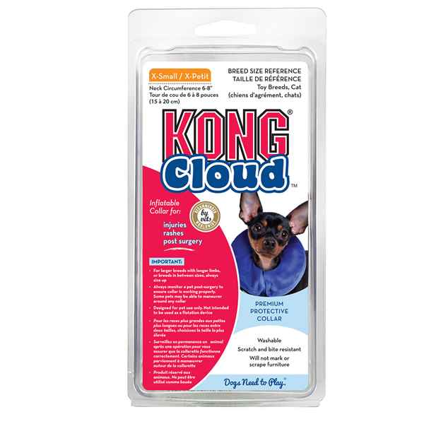 Picture of KONG CLOUD COLLAR Inflatable (Neck Circ 6-8in) - X Sm