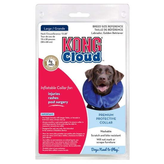 Picture of KONG CLOUD COLLAR Inflatable(Neck Circ 15-20in) - Lrg