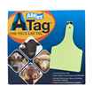 Picture of ALLFLEX  A-TAG COW one piece GREEN BLANK - 25/bag