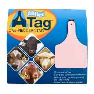 Picture of ALLFLEX  A-TAG COW one piece PINK BLANK - 25/bag