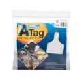 Picture of ALLFLEX  A-TAG CALF V2 one piece WHITE BLANK - 25/bag