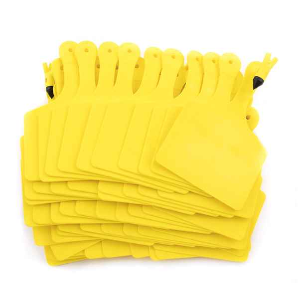 Picture of ALLFLEX  A-TAG FEEDLOT one piece YELLOW BLANK - 50's
