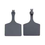 Picture of ALLFLEX  A-TAG FEEDLOT one piece GREY BLANK - 50/bag