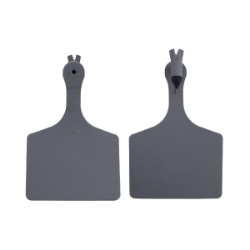 Picture of ALLFLEX  A-TAG FEEDLOT one piece GREY BLANK - 50/bag