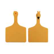 Picture of ALLFLEX  A-TAG FEEDLOT one piece GOLD BLANK - 50/bag