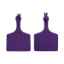 Show details for ALLFLEX  A-TAG FEEDLOT one piece DK PURPLE BLANK - 50/bag Picture of ALLFLEX  A-TAG FEEDLOT one piece DK PURPLE BLANK - 50/bag