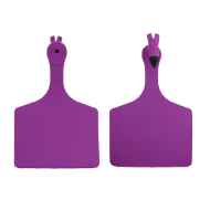 Picture of ALLFLEX  A-TAG FEEDLOT one piece LT PURPLE BLANK - 50/bag