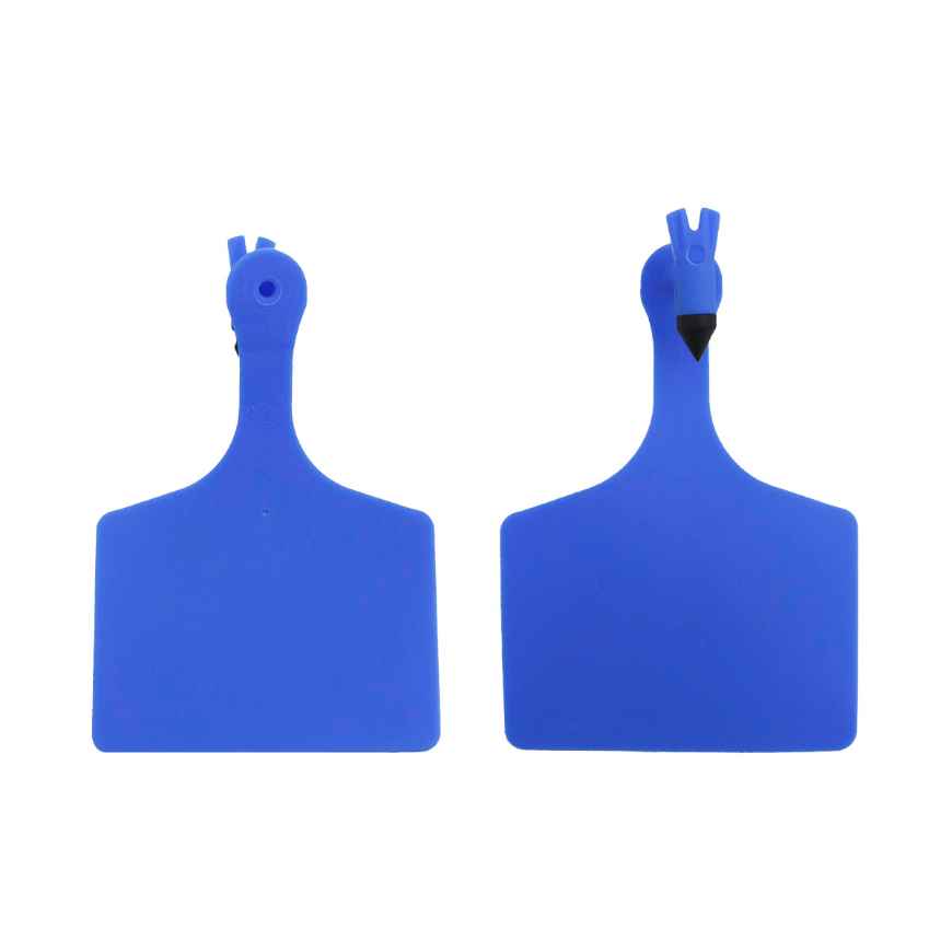 Picture of ALLFLEX  A-TAG FEEDLOT one piece DK BLUE BLANK - 50/bag