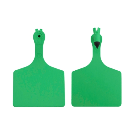 Picture of ALLFLEX  A-TAG FEEDLOT one piece LT GREEN BLANK - 50/bag