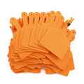 Picture of ALLFLEX  A-TAG FEEDLOT one piece DK ORANGE BLANK - 50's