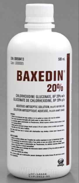 Picture of BAXEDIN 20% AQUEOUS ANTISEPTIC SOLUTION - 500ml