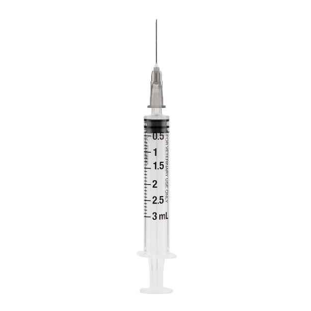 Picture of SYRINGE & NEEDLE LS 3cc 22g x 3/4in(SP) - 100's