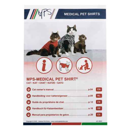 Picture of MEDICAL PET SHIRT XX Small Feline - 33cm