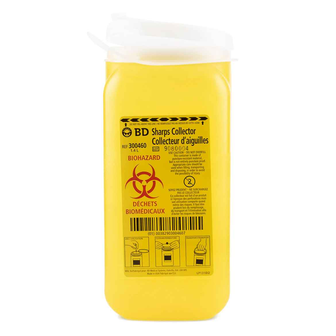 Picture of SHARPS CONTAINER 1.4L - 36/case(300460)