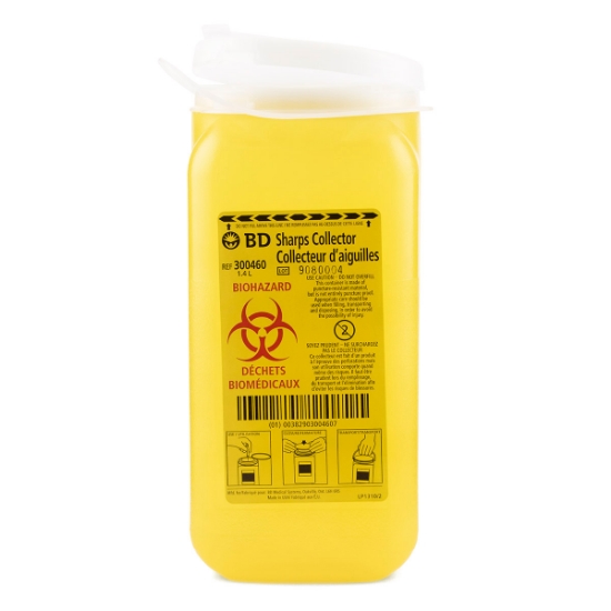 Picture of SHARPS CONTAINER 1.4L - 36/case(300460)