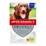 Picture of K9 ADVANTIX II BLUE 6 x 4ml DOGS OVER 25kg (su12)