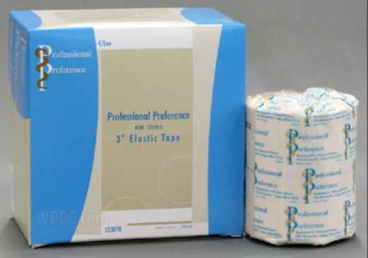 Picture of PROFESSIONAL PREFERENCE ELASTIC TAPE 3in - 4/box