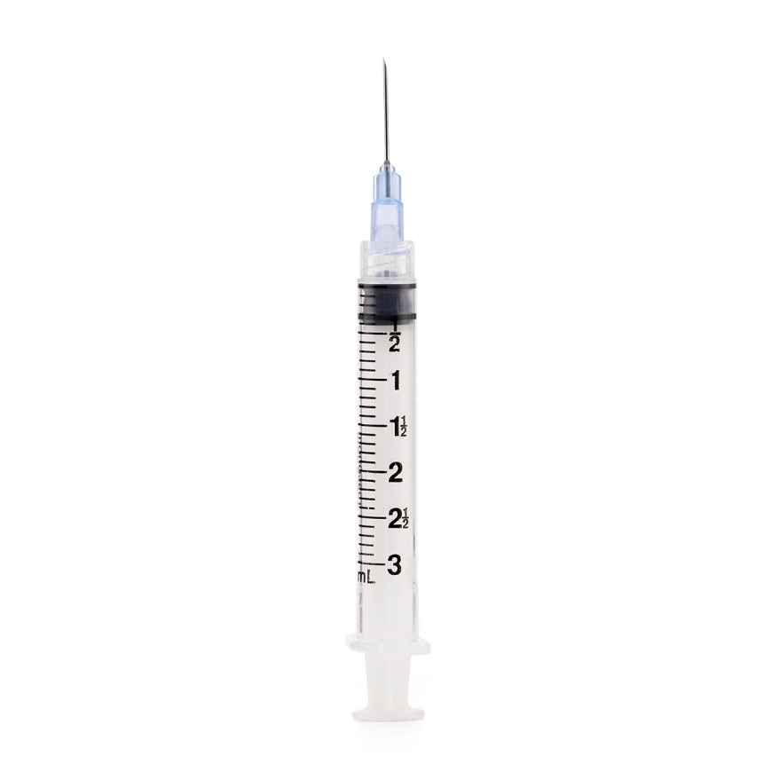 Picture of SYRINGE & NEEDLE MONO SOFTPAK 3cc 22g x 3/4in - 100s 