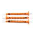 Picture of SYRINGE BD 1cc AMBER ORAL with TIP CAP - 100's