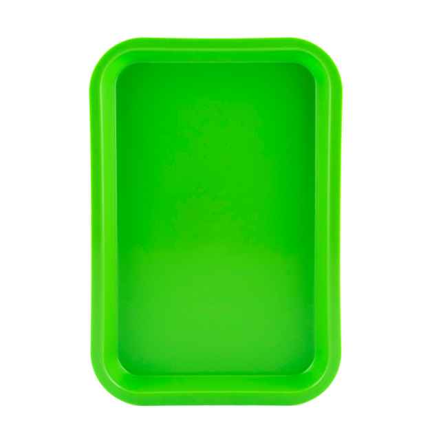 Picture of TRAY MINI FLAT NEON GREEN(9 3/8in x 6 3/8in x 7/8in)