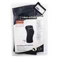 Picture of BACK ON TRACK HUMAN KNEE BRACE SELF FASTENING Black - Large