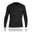 Picture of BACK ON TRACK HUMAN T SHIRT LONG SLEEVE BLACK Poly/Cotton - Small