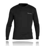 Picture of BACK ON TRACK T SHIRT LONG SLEEVE BLK Poly/Cotton - SMALL