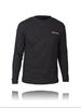 Picture of BACK ON TRACK T SHIRT LONG SLEEVE BLK Poly/Cotton - SMALL