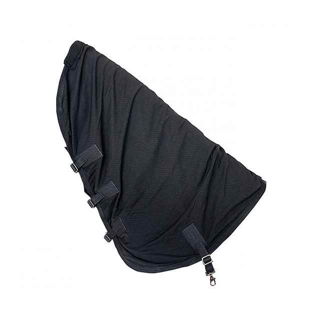Picture of BACK ON TRACK EQUINE ROYAL NECK COVER DELUXE BLACK-  78in