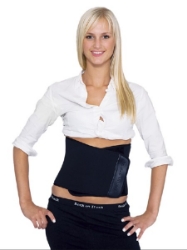 Picture of BACK ON TRACK HUMAN BACK BRACE NARROW FRONT BLACK - Medium