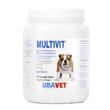 Picture of UBAVET MULTIVIT VITAMIN CHEW TABS FOR DOGS - 270's