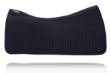Picture of BACK ON TRACK EQUINE WESTERN SADDLE PAD BLACK - 79cm x 77cm
