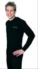 Picture of BACK ON TRACK T SHIRT LONG SLEEVE BLACK Poly/Cotton - X SMALL
