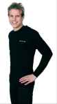 Picture of BACK ON TRACK HUMAN T SHIRT LONG SLEEVE BLACK Poly/Cotton - X Small