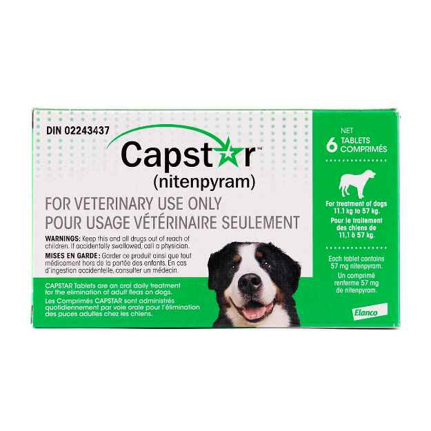 Picture of CAPSTAR 57 mg - 6 tabs per pack (su20)