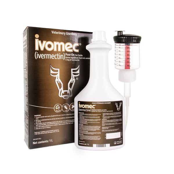 Picture of IVOMEC POUR-ON FOR CATTLE - 1L (su6)