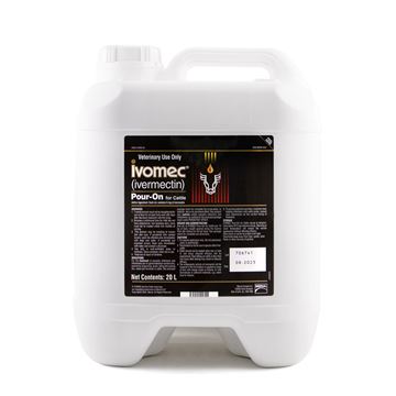 Picture of IVOMEC POUR-ON CATTLE - 20L (dg) (su 2)