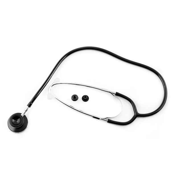 Picture of STETHOSCOPE DOUBLE-SIDED HEAD BLACK (10-1510)