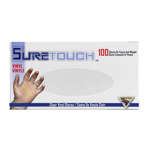 Picture of GLOVES EXAM SURETOUCH VINYL POWDERED MEDIUM - 100s