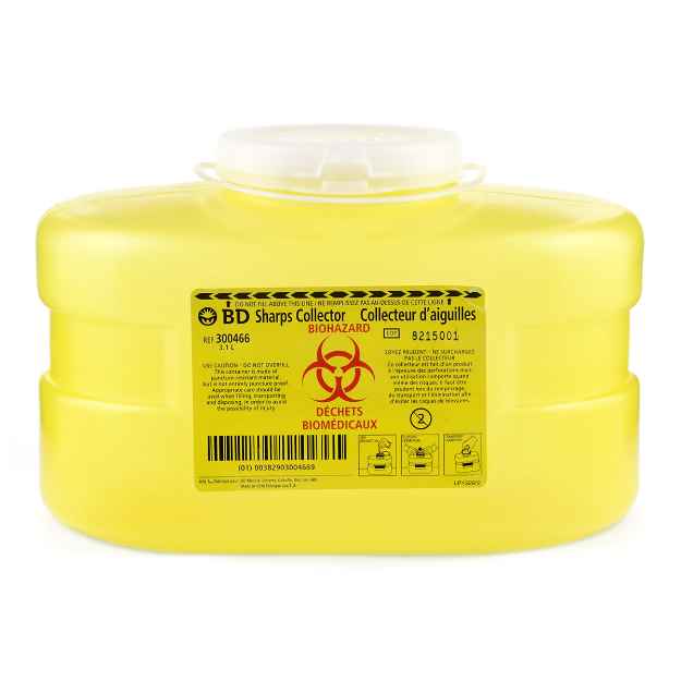 Picture of SHARPS COLL SM 3.1litre YELLOW - 24's