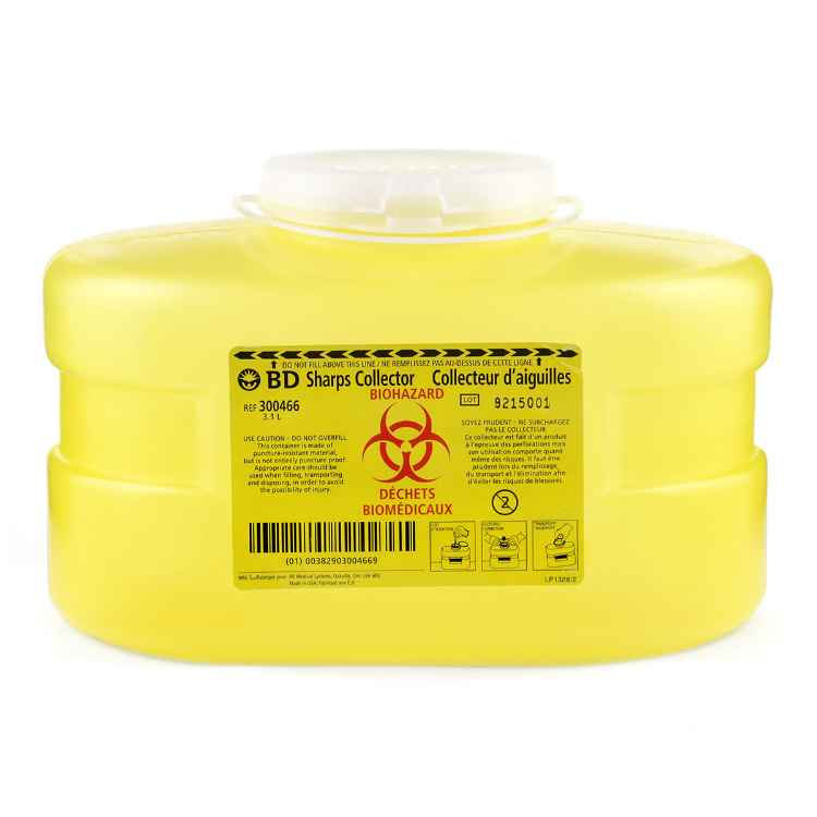 Picture of SHARPS COLL SM 3.1litre YELLOW - 24's