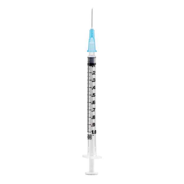 Picture of SYRINGE & NEEDLE BD 1cc 25g x 5/8in - 100's