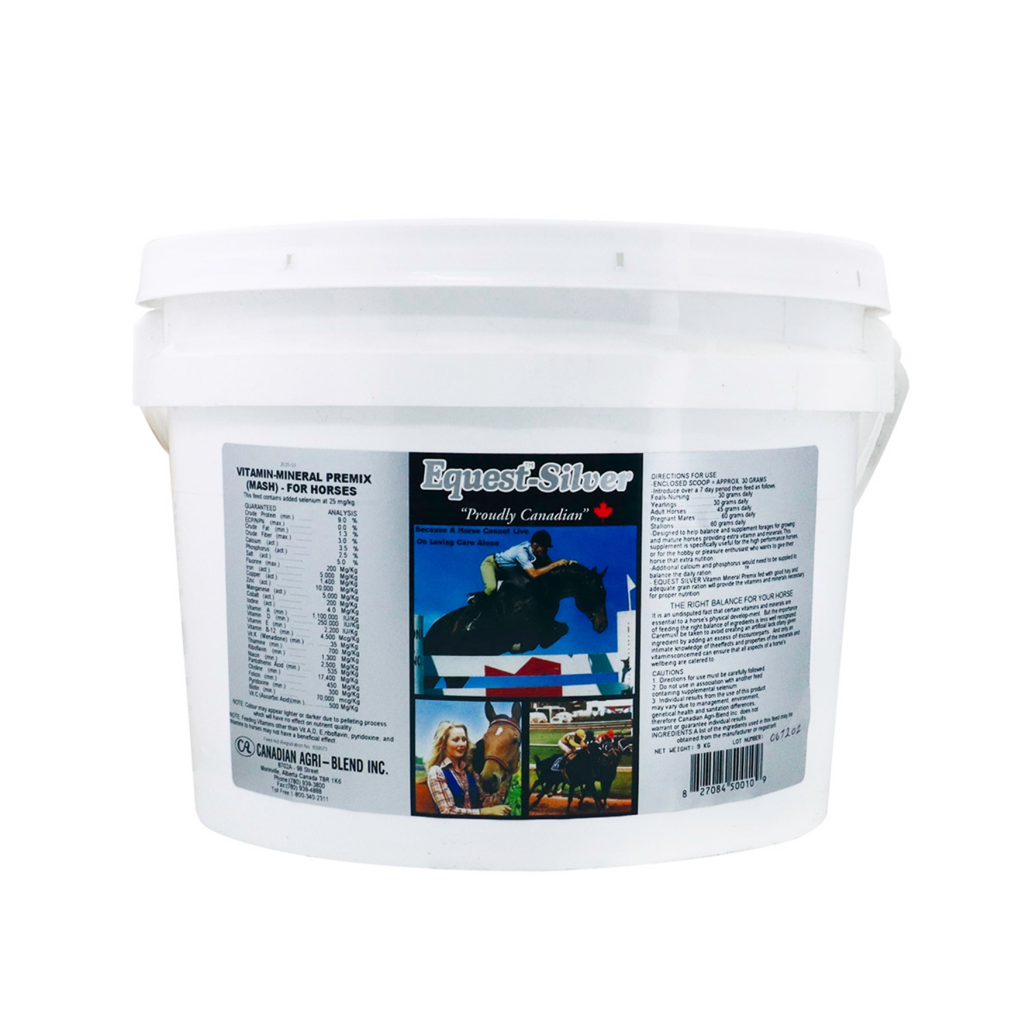 Picture of EQUEST SILVER PMX MASH - 9kg/pail