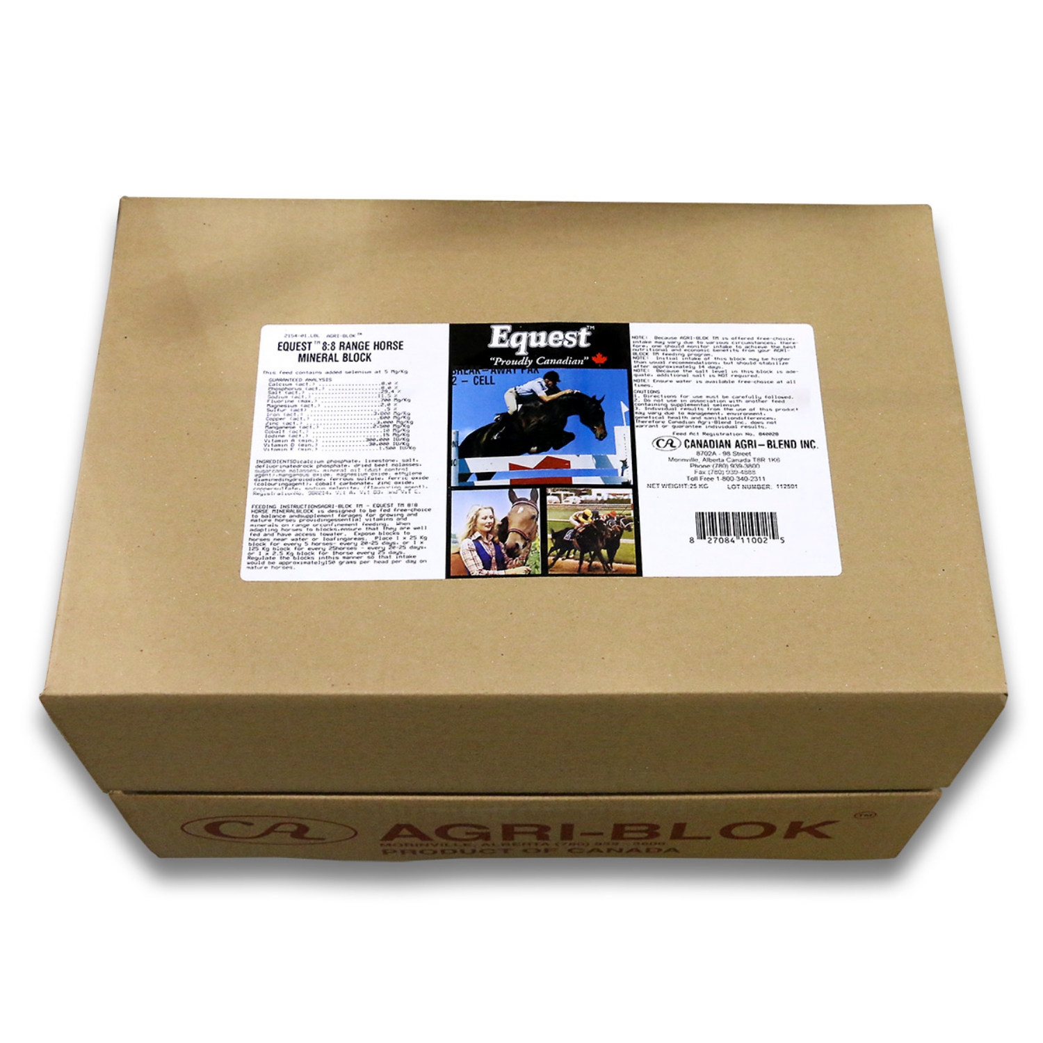 Picture of EQUEST 8:8 HORSE MIN  2 CELL - 25kg