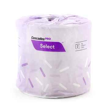 Picture of TOILET TISSUE SELECT WHITE (4.25in x 3in) 48rolls/case