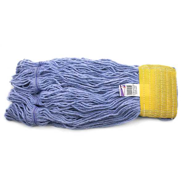 Picture of MOP HEAD BLUE LOOPED END LARGE