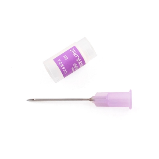 Picture of NEEDLE MONO 21g x 1in PL HUB - 100s 