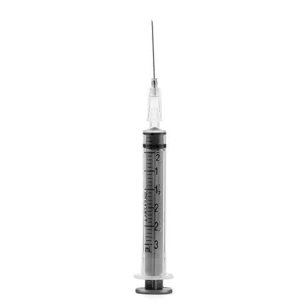 Picture of SYRINGE & NEEDLE MONO 3cc 22g x 1in REG TIP - 100s 