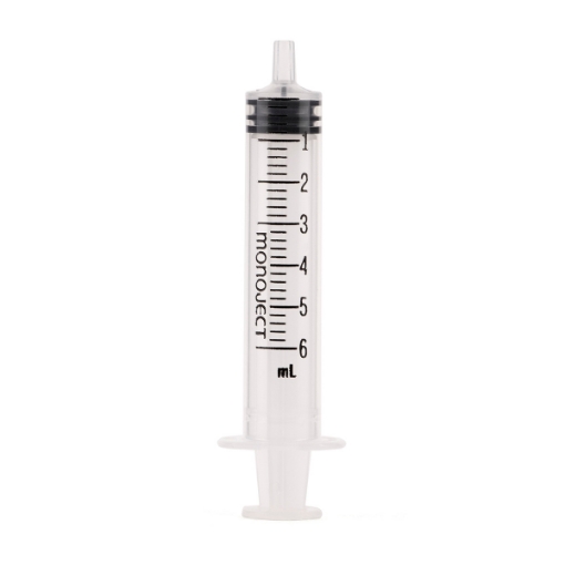 Picture of SYRINGE MONO 6cc LUER SLIP TIP - 50's (SU 30)