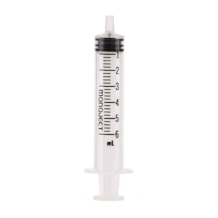 Picture of SYRINGE MONO 6cc LUER SLIP TIP - 50's (su30) 
